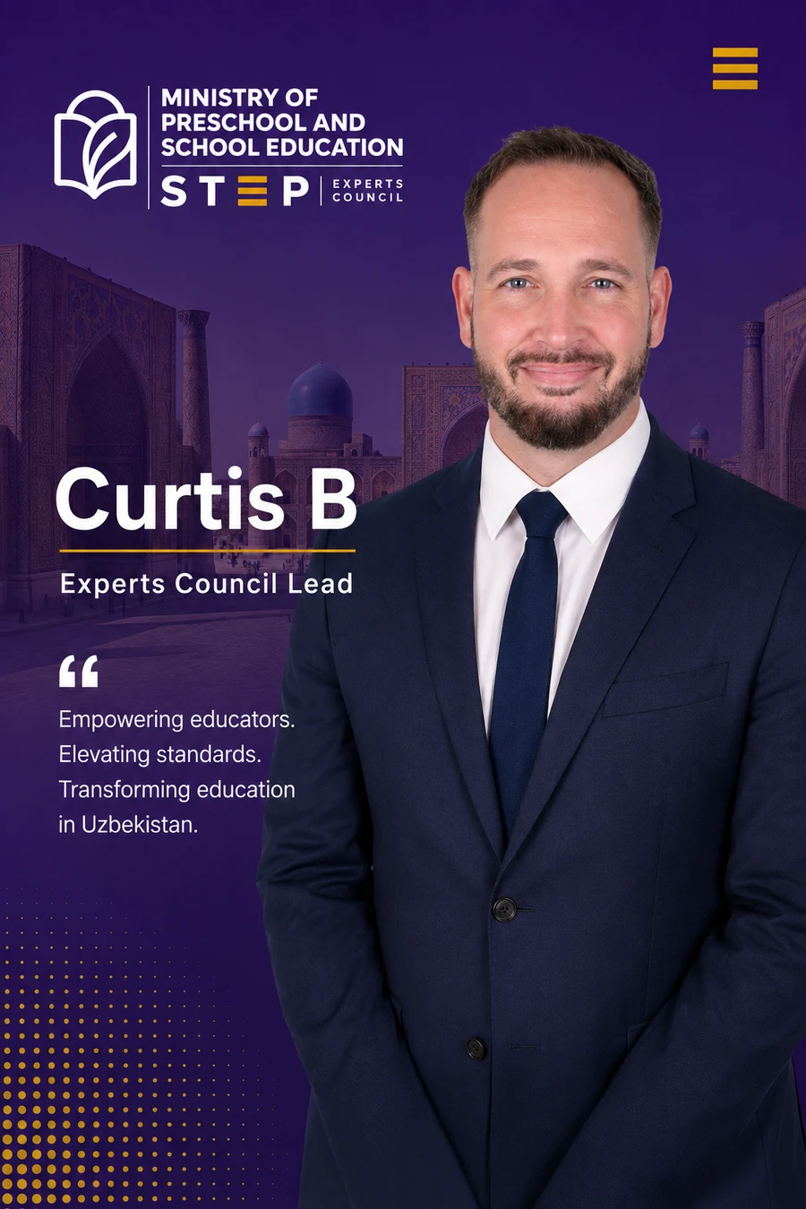 Curtis B, Experts Council Lead